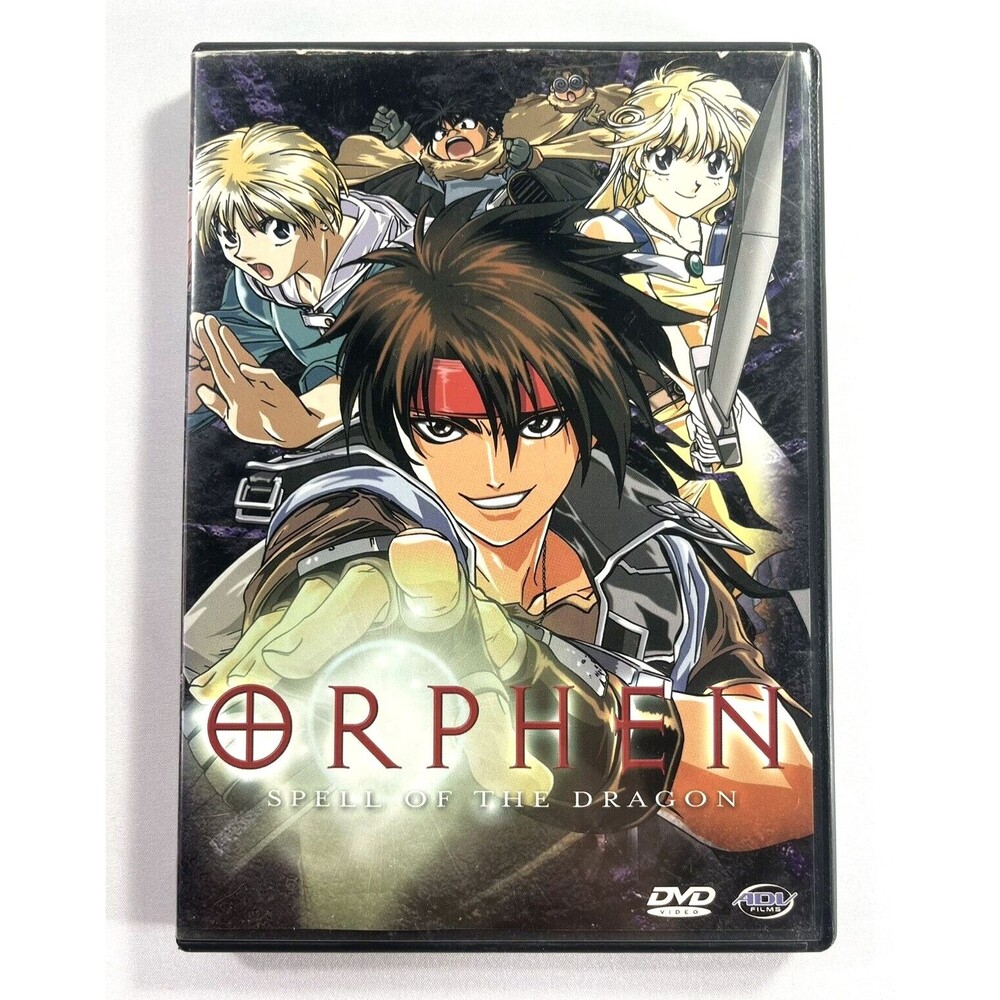 Orphen Volume 1: Spell of the Dragon Vintage 2001 DVD Tested